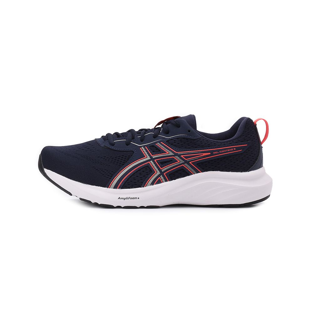 ASICS GEL-CONTEND 9 運動慢跑鞋 藍紅 1011B882-406 男鞋
