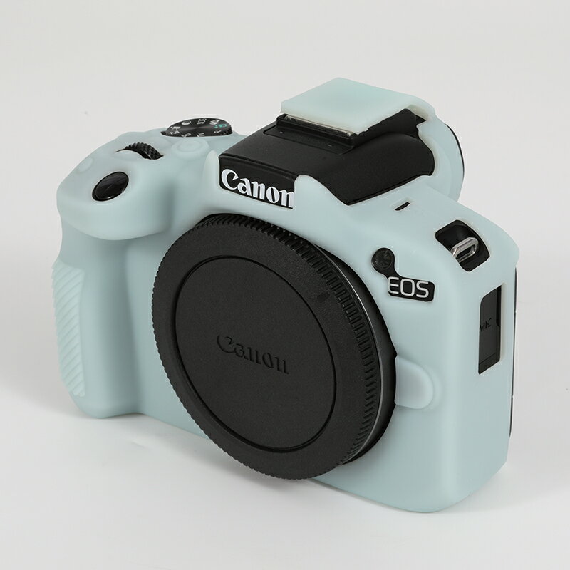 適用 Canon佳能EOS R50矽膠套相機包保護套軟套r50防塵便攜防摔防