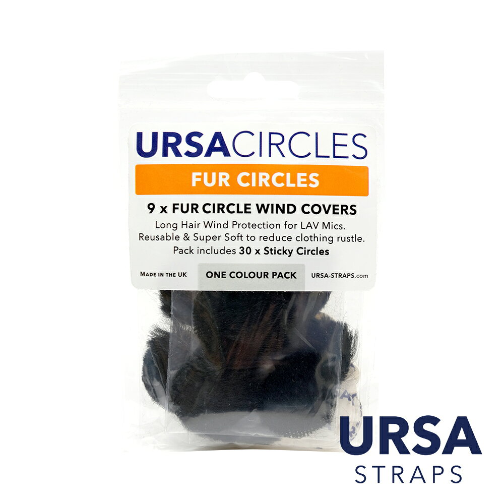 限時★.. 【URSA Strap】 U-FC-9-BLK 麥克風隱藏系統 MINI麥 隱型短毛貼 黑色 公司貨【夏日限時 全館點數5倍送】