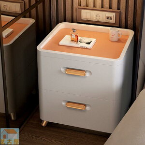 免安裝床頭柜多功能超硬塑料主臥北歐長方形風廚房大容量收納床邊