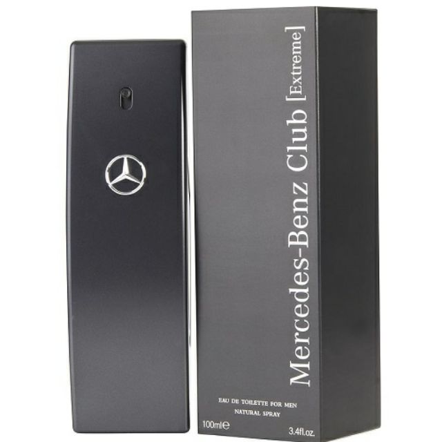 Mercedes-Benz 賓士 Club Extreme 銀色風潮極緻限量版男性淡香水 100ml｜期間限定◆秋冬迷人香氛