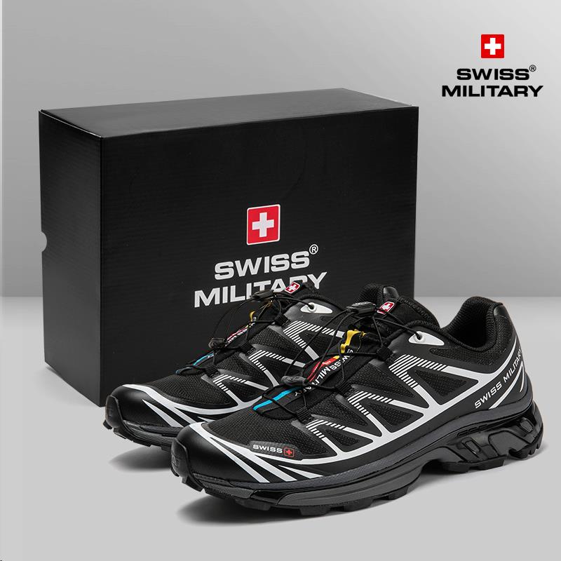 公司貨/快速出貨 SWISS MILITARY瑞士軍刀戶外登山越野跑鞋男女耐磨防滑運動休閑鞋 可開發票