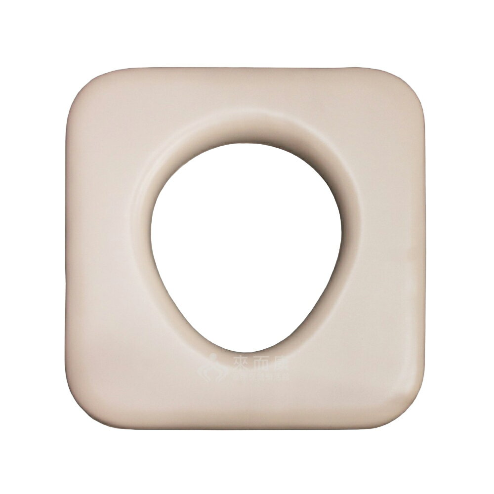 來而康 便器坐墊 便盆椅坐墊 馬桶椅坐墊 回型軟座墊 用於任何便器椅上使用