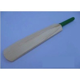 【板球拍-白楊實木-寬9.5*長74cm-1支/組】紳士的運動 成人練習或比賽用 主體表面噴白色油漆 手柄為橡膠防滑設計-56005