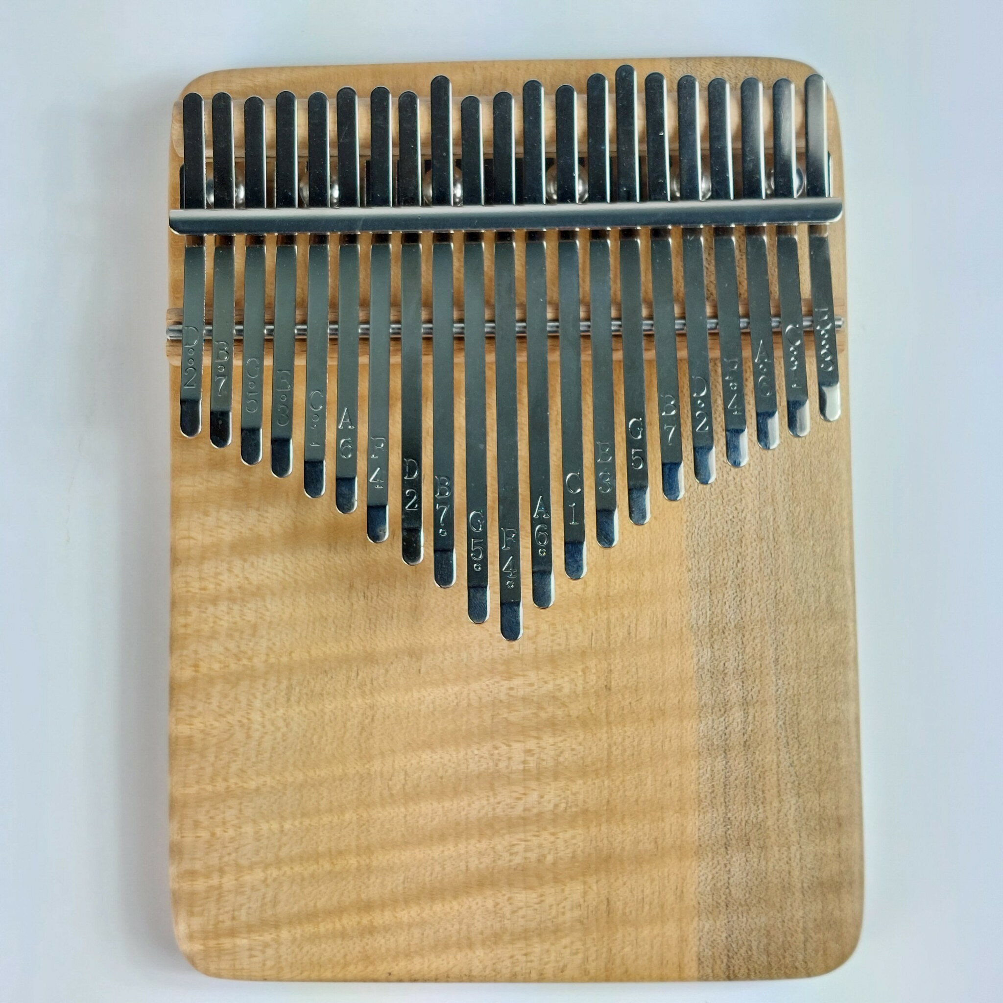 虎紋楓木(閃花)拇指琴 #21音單板拇指琴 #KOBE拇指琴 #KOBE KALIMBA #卡林巴琴 #KALIMBA