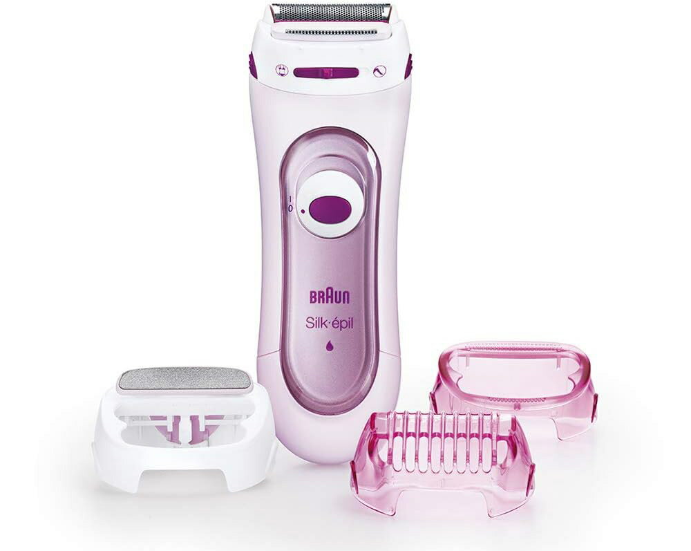 現貨 日本 BRAUN 德國百靈 LS5160R1 電動除毛刀 美體刀 電池式 足部去角質 防水 剃毛刀