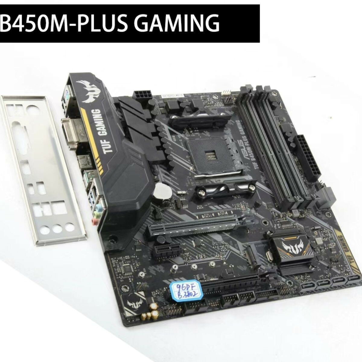 華碩TUF B450M重砲手PLUS GAMING主機板 軍規耐用 超頻穩定 電競主機板 支援AM4 Ryzen
