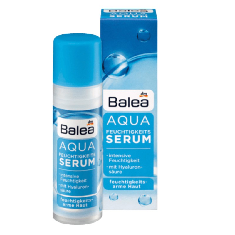 德國Balea AQUA Serum 水嫩滋潤24小時水凝強效保濕精華