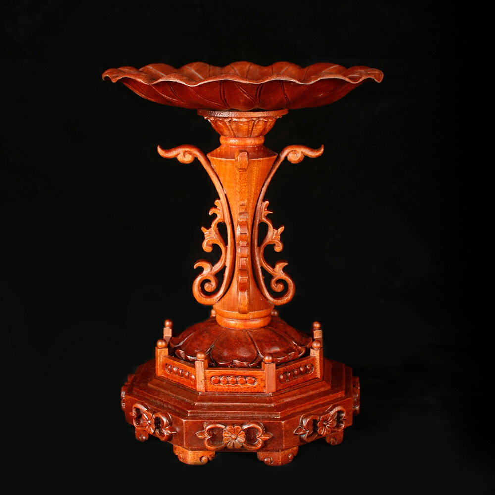 花梨荷蓮供寶台