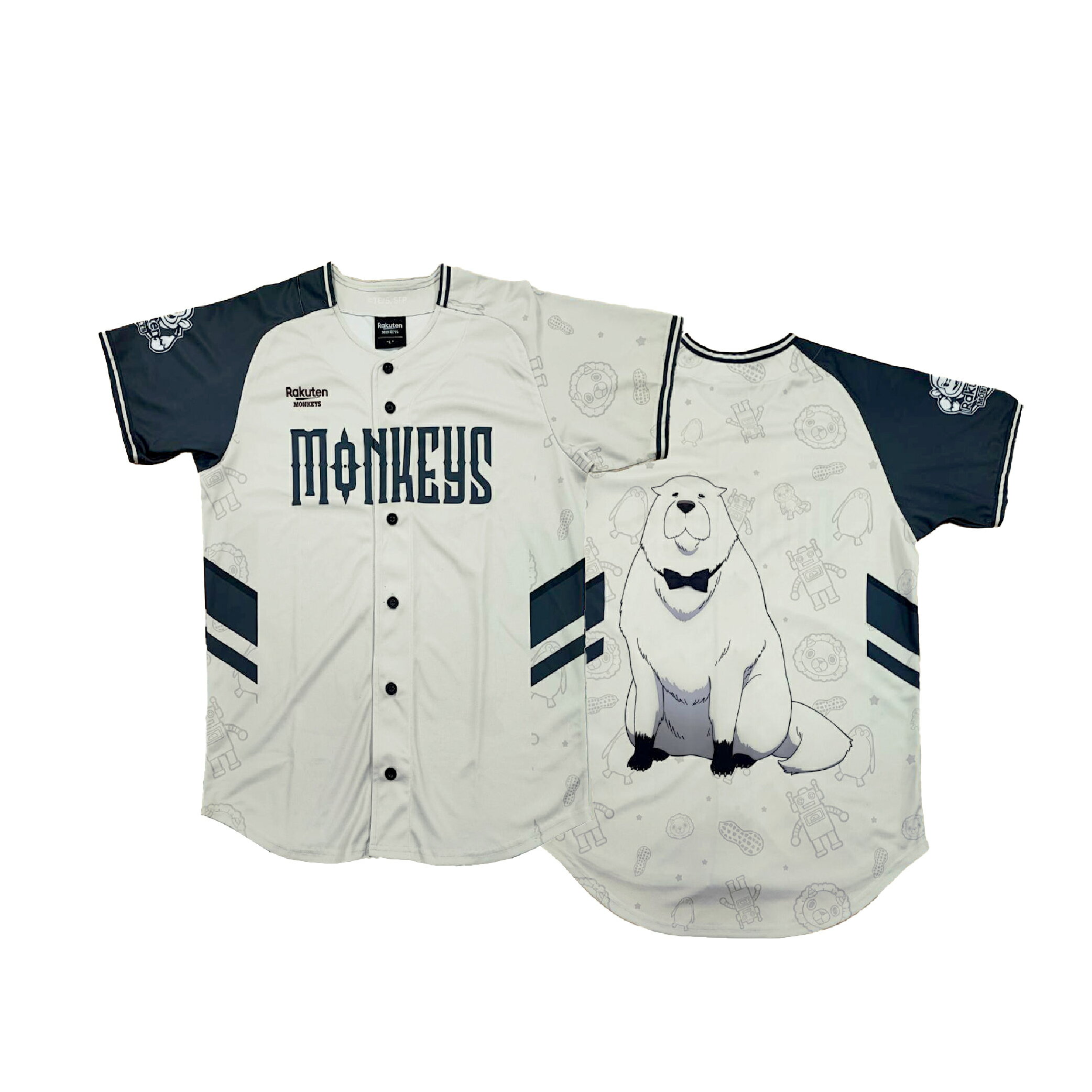 Rakuten MonkeysX間諜家家酒球衣-白