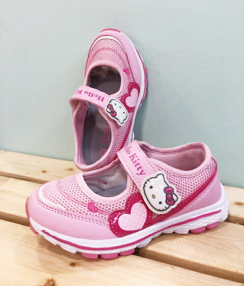 【震撼精品百貨】Hello Kitty 凱蒂貓 臺灣製Hello kitty正版兒童休閒鞋-粉色(28 37號) 震撼日式精品百貨