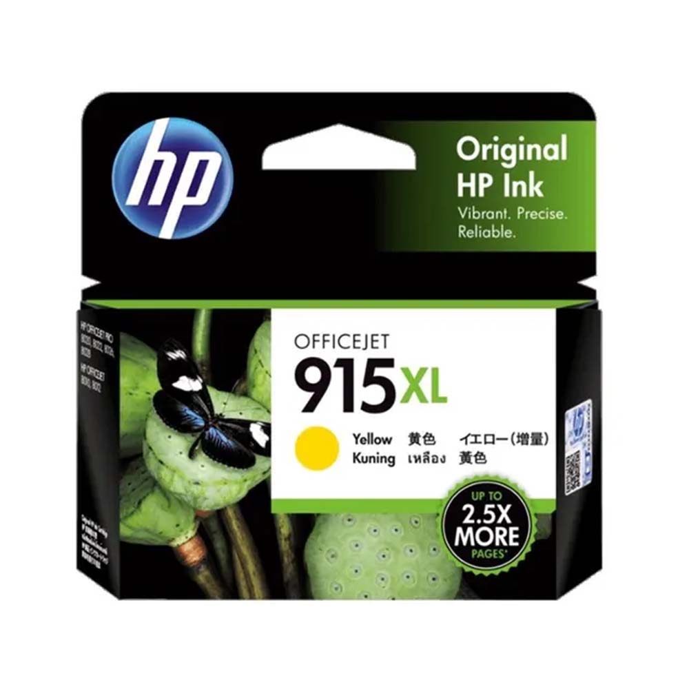 HP 915XL 高列印量黃色原廠墨水匣 3YM21AA 適用 OfficeJet Pro 8020/8025