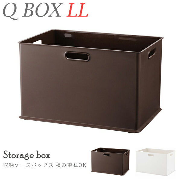 收納/置物架/收納盒 Q BOX儲存整理收納盒LL(兩色) MIT台灣製 完美主義【Q0068】