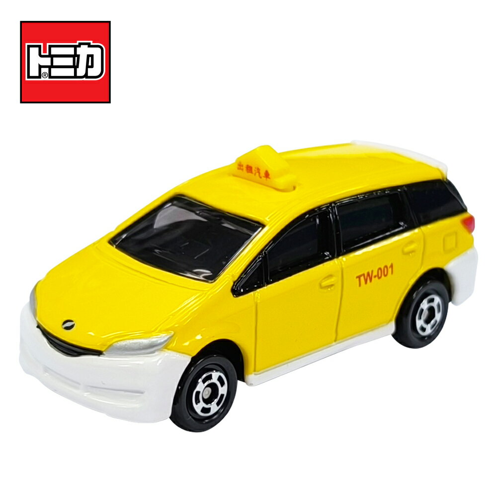【日本正版】TOMICA 台灣限定 台灣計程車 TAXI 計程車 豐田 Toyota 玩具車 多美小汽車 - 861973