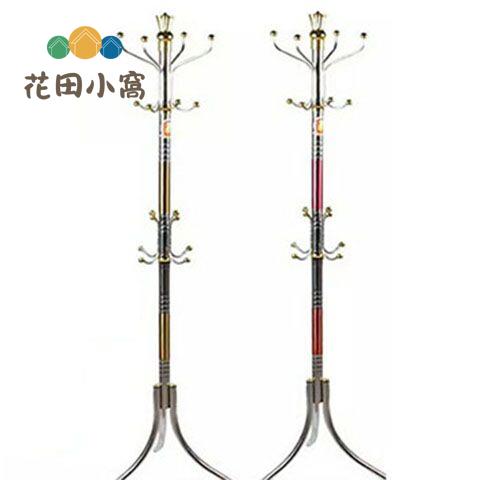 不銹鋼衣帽架 加厚加重款落地 衣帽架 歐式 落地 衣架 客廳 臥室 掛衣架[PP0504022]
