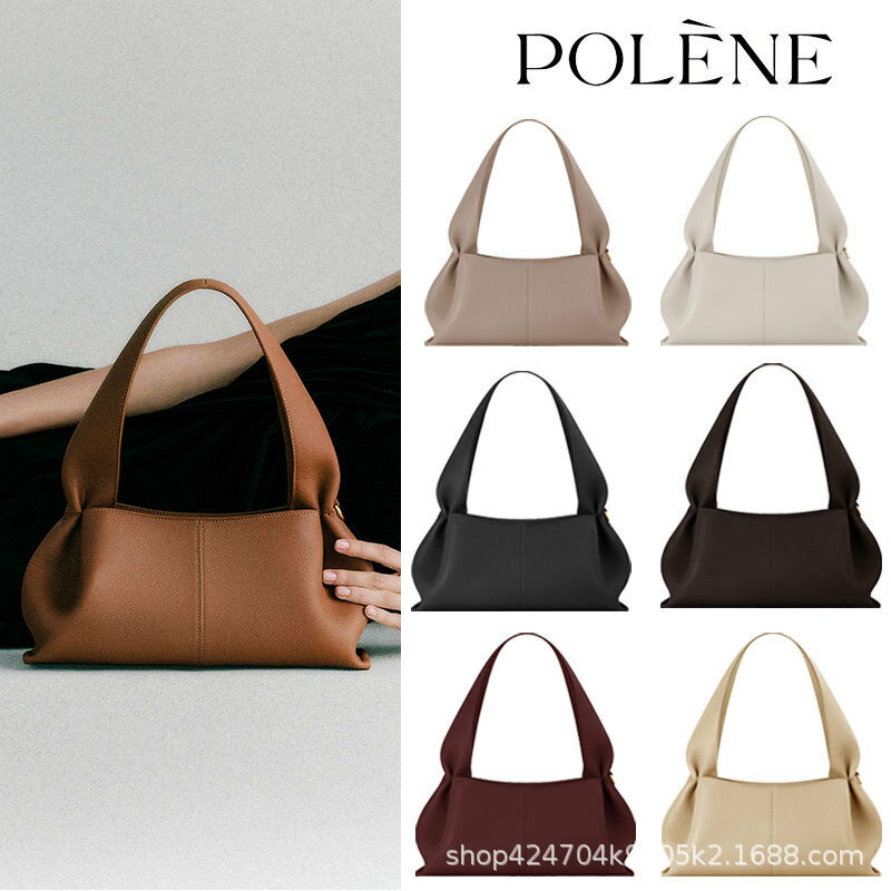 polene波靈恩秋冬新款女Number Nine East-West手提單肩包包