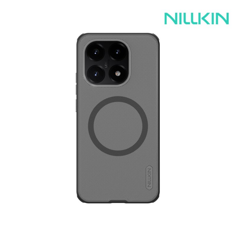 NILLKIN Xiaomi 小米 15T 磨砂護盾 Pro 磁吸保護殼(透黑) 保護套 手機殼 磁吸殼 雙料殼 支援 MagSafe