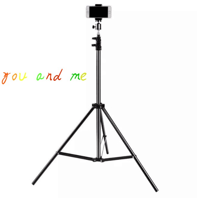 相機手機直播支架三腳架美顏補光燈錄像視頻拍照神器釣魚燈支架