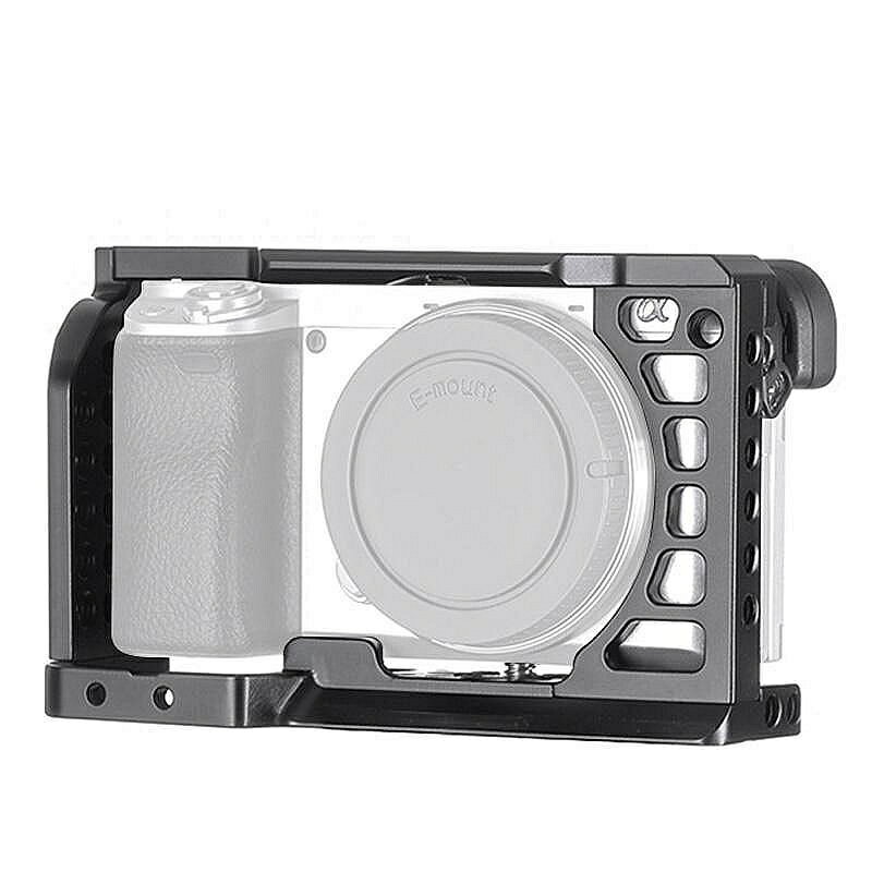 適用(於)sony索尼A6000 A6300 A6400 A6500相機鋁合金兔籠快拆快拆快拆快裝板