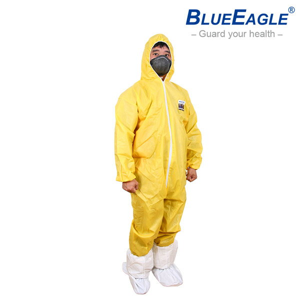藍鷹牌 防護衣 特強C級防護服 防護衣隔離衣 淋膜塗層加強對有害化學物質保護 05428