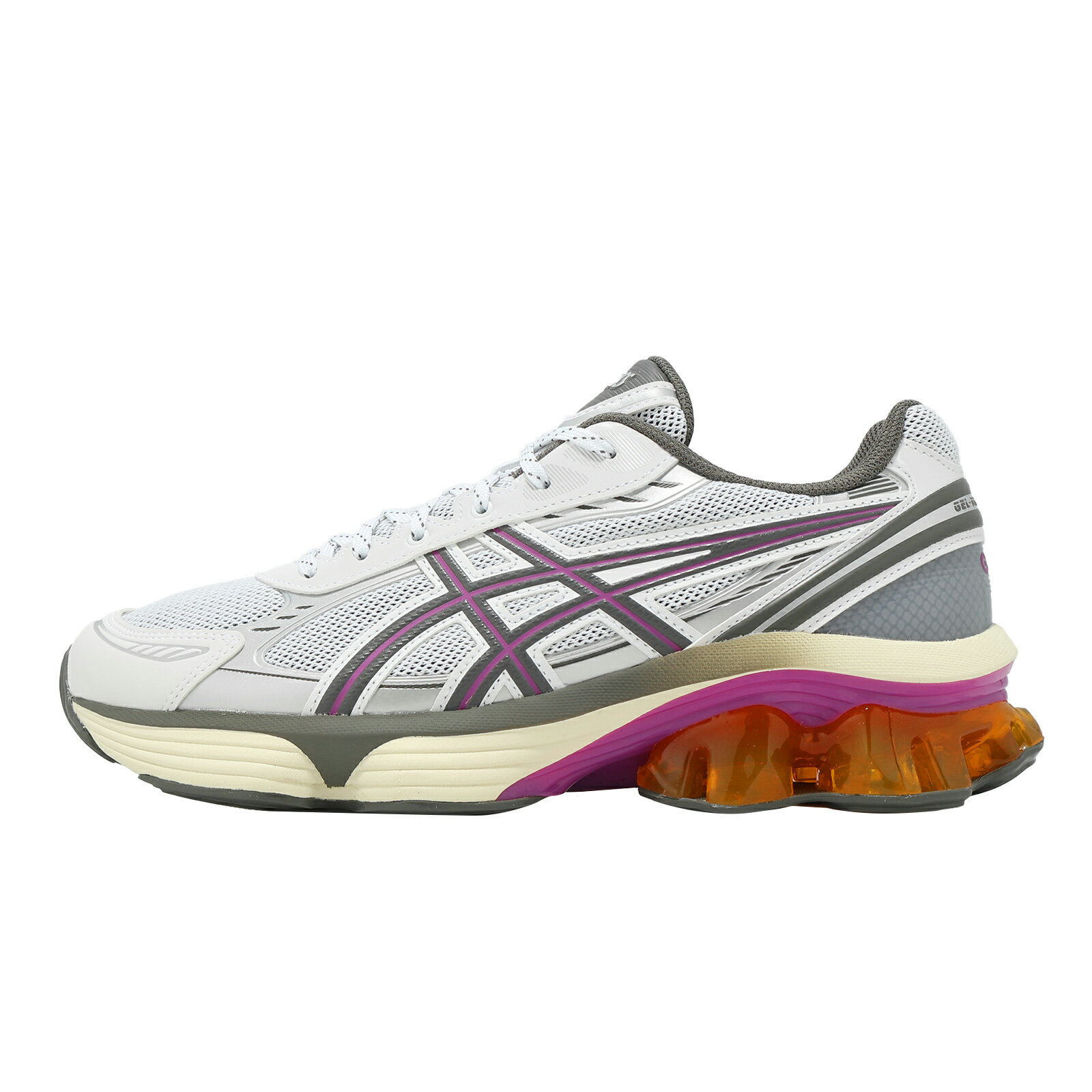 Asics 亞瑟士 休閒鞋 GEL-Kinetic Fluent 男鞋 白 復古跑鞋 亞瑟膠 1203A591100