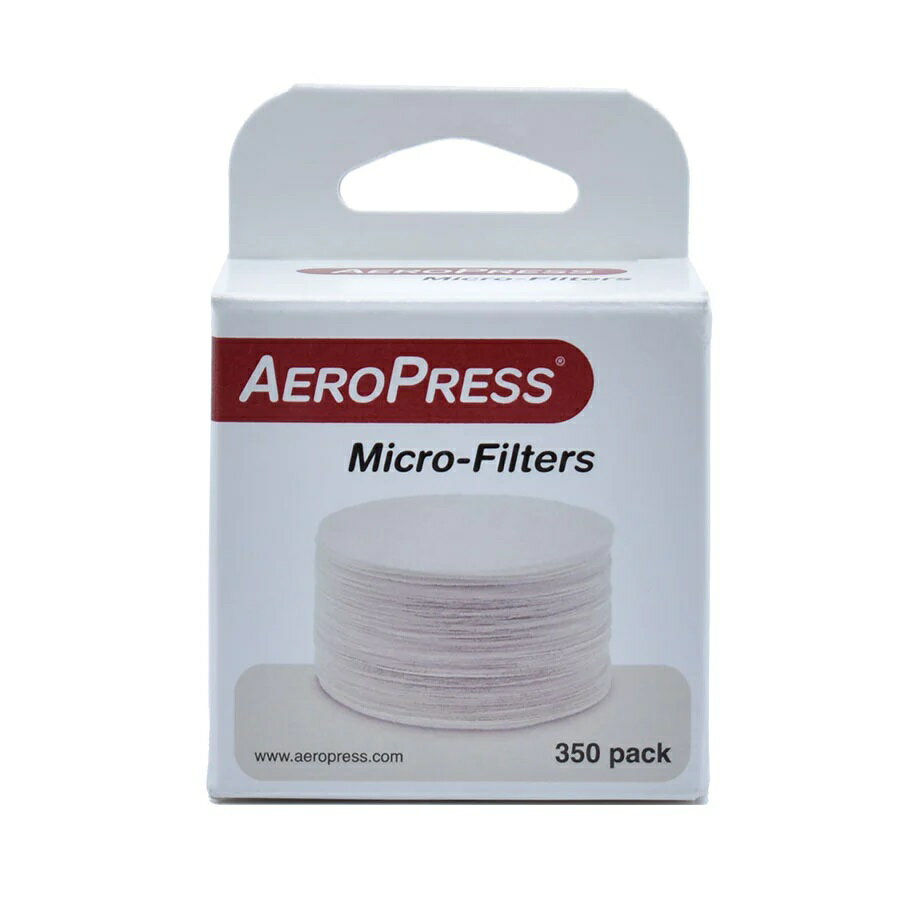 【沐湛咖啡】AeroPress 愛樂壓 100%美國製造 原裝進口專用特殊濾紙補充包/350張入 SS316金屬濾網