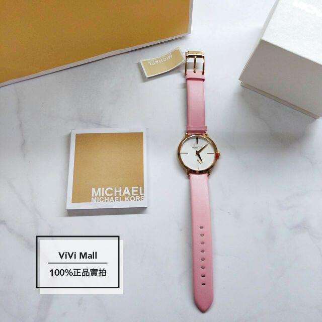『Marc Jacobs旗艦店』Michael Kors正品實拍美國代購MK2659MK兩針半真皮錶帶時尚腕錶