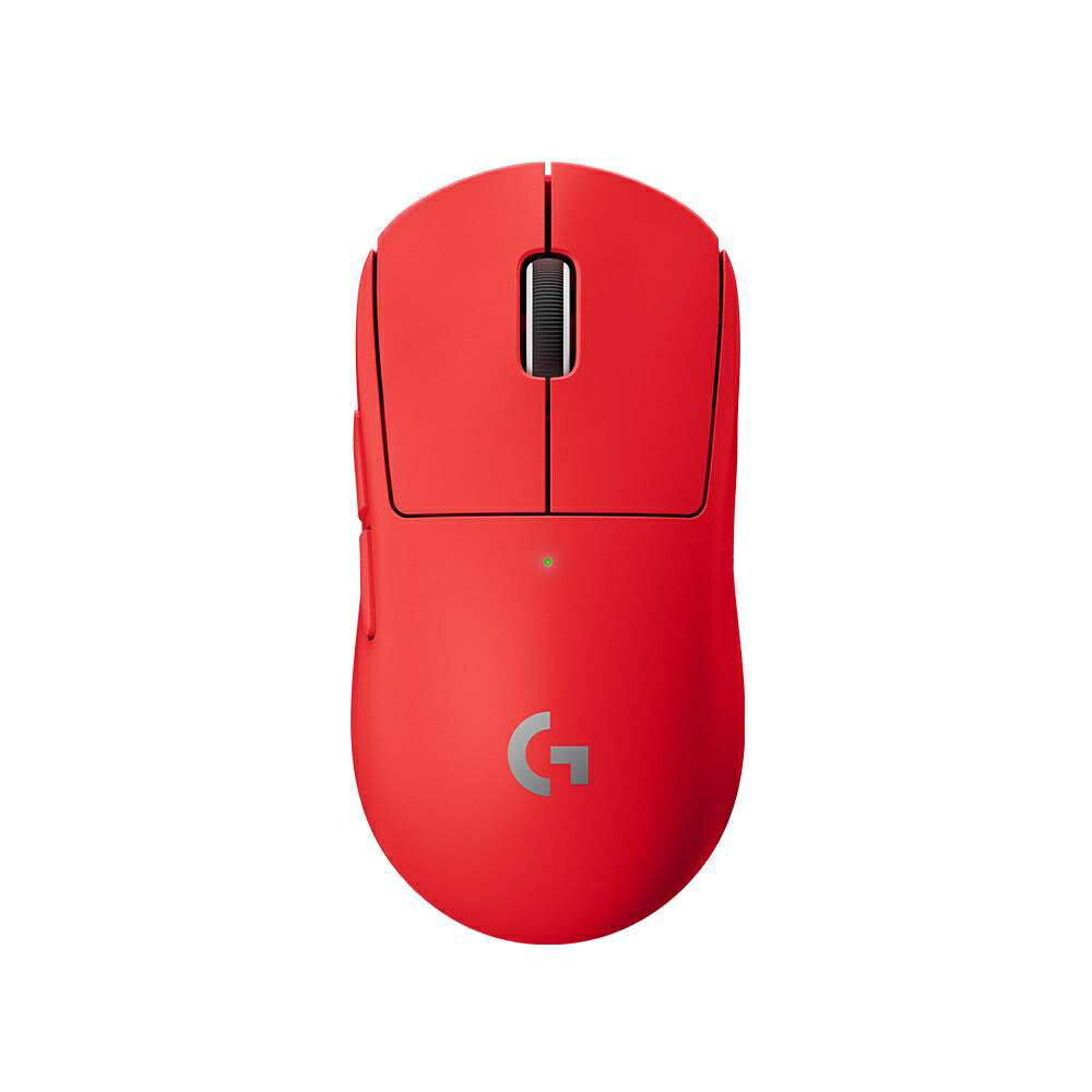 領卷折300】Logitech 羅技G PRO X SUPERLIGHT 無線輕量化電競滑鼠紅色