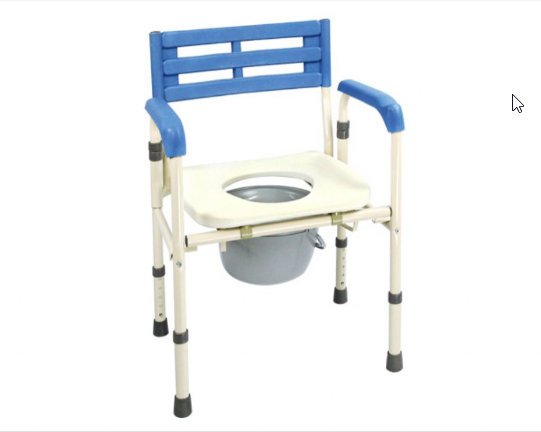 馬桶增高椅 左右收合便器椅 (鐵製) 121-4