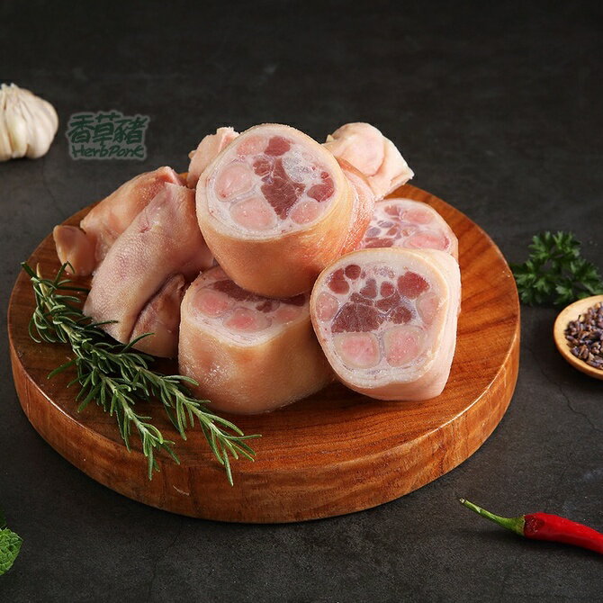 【香草豬】豬腳(前後腳尖) 700g 0