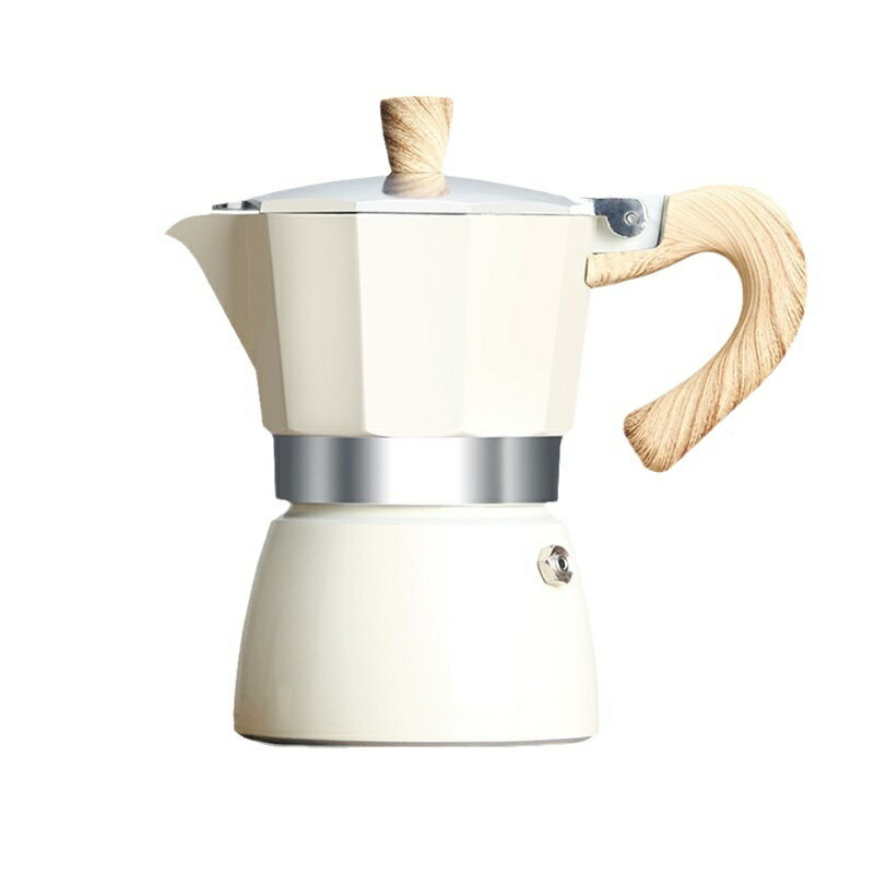 意式摩卡壺鋁製咖啡壺意大利濃縮咖啡萃取器具傢用煮咖啡