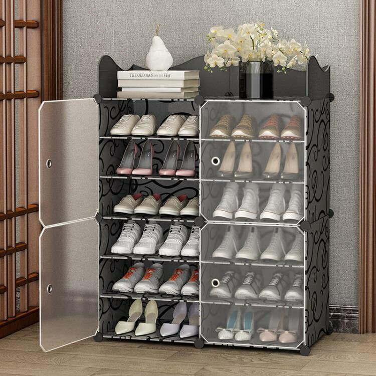 簡易鞋櫃家用經濟型收納神器多層防塵室內好看鞋架子放門口大容量