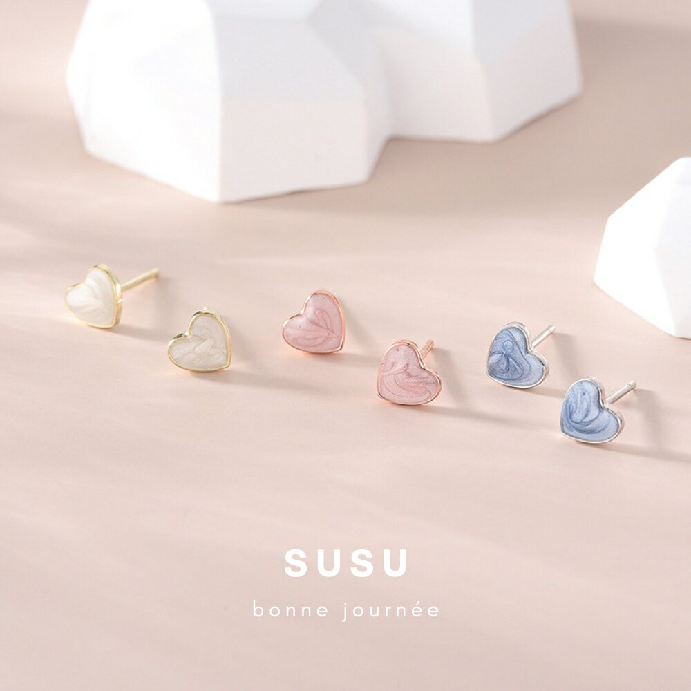 SU SU︱心心滴釉養耳棒❤️事業 招財 人緣 工作 健康 紓壓 水晶 飾品 耳環 項鍊 手鍊 現貨 穿搭 百搭 時尚 1