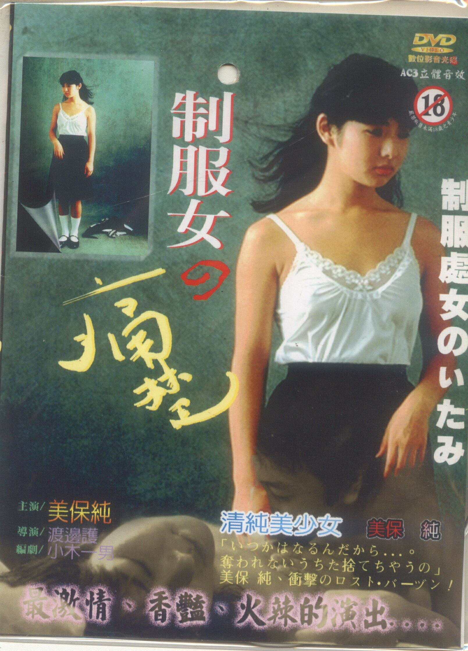 制服女的痛楚DVD+海報