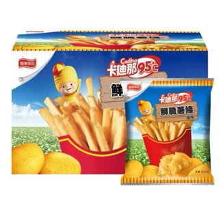 【粿女兒商行】 現貨 卡迪那95°C鮮脆薯條鹽味 60公克 全素 餅乾 零食