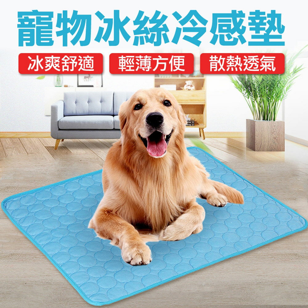 [現貨]寵物涼墊 寵物涼感墊 狗狗涼墊 冰涼墊 涼墊冰墊 貓咪涼墊 寵物床墊 寵物冰墊 貓狗寵物冰絲涼感床墊 1