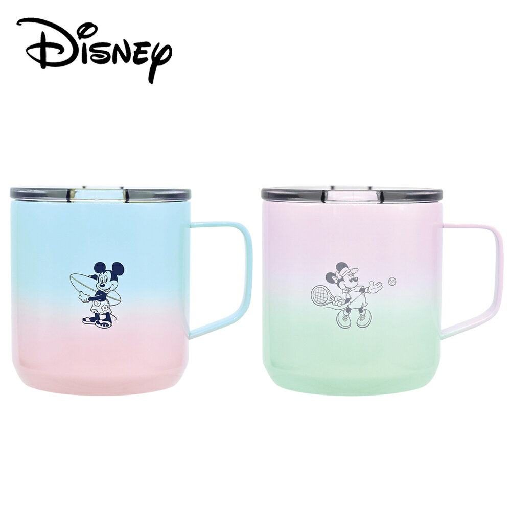 【日本正版】迪士尼 不鏽鋼 馬克杯 350ml 保冷杯 保溫杯 不鏽鋼杯 咖啡杯 米奇 米妮