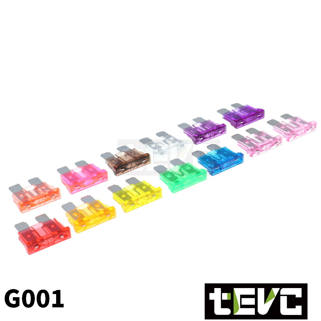 《tevc》G001 M型保險絲 插片 中號 中型 機車 電瓶 保險片 ASP ATP 汽車 音響 19mm