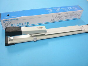 雄獅 3號 可調式釘書機 LA-370 /一台入(定480) 長臂 加長型訂書機 釘書機 深30cm -雄