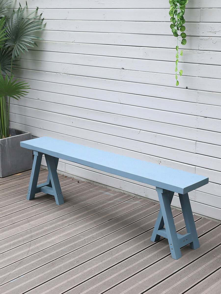 實木長條凳子餐椅原木板凳長方形木凳子戶外木頭餐凳家用庭院簡約