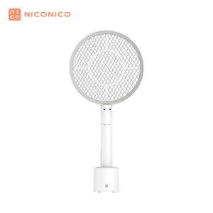 【NICONICO】座充式觸控小黑蚊電蚊拍NI-ES803