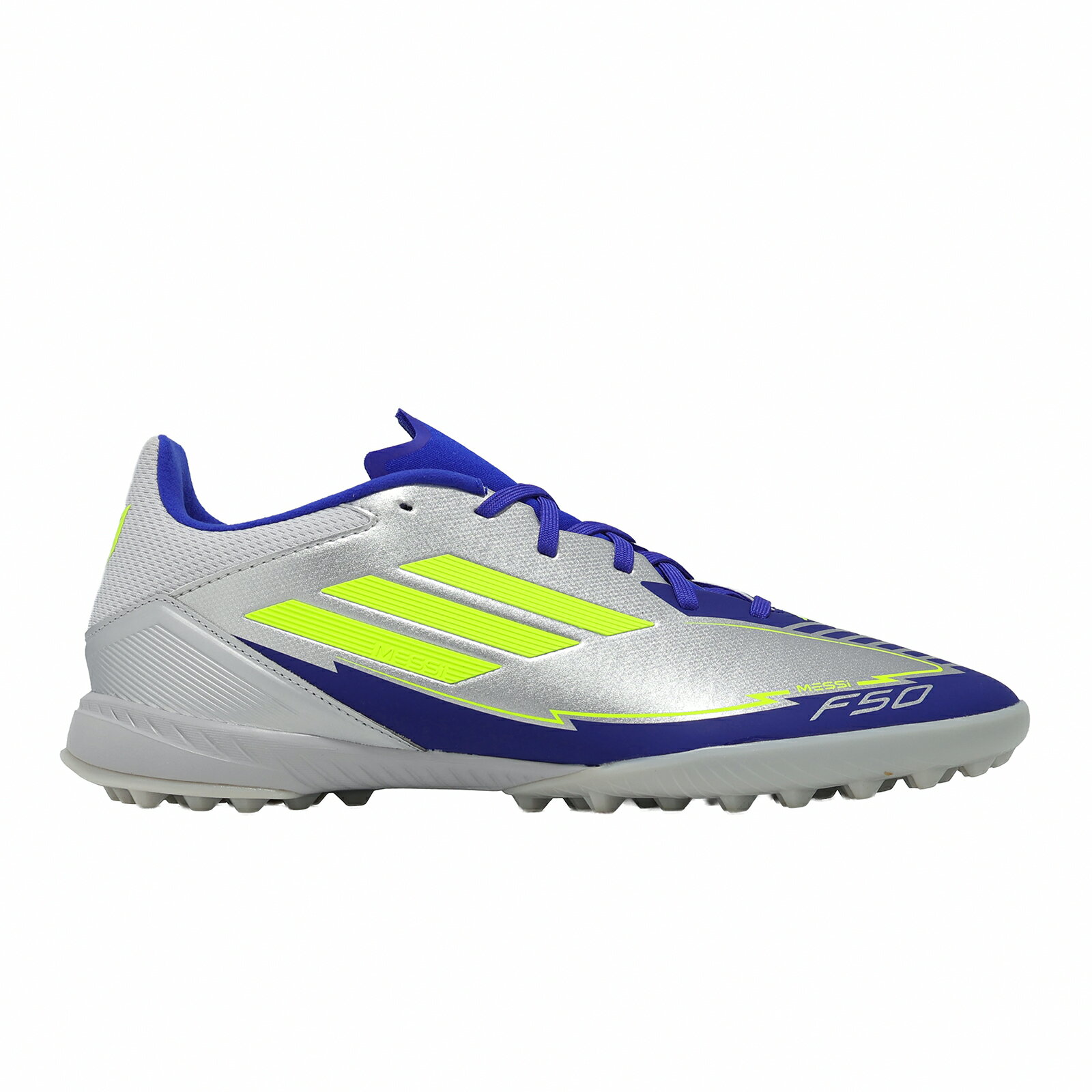 adidas 愛迪達 足球鞋 F50 League TF Messi 男鞋 銀 藍 輕量 梅西 人造草皮 IH0919 4