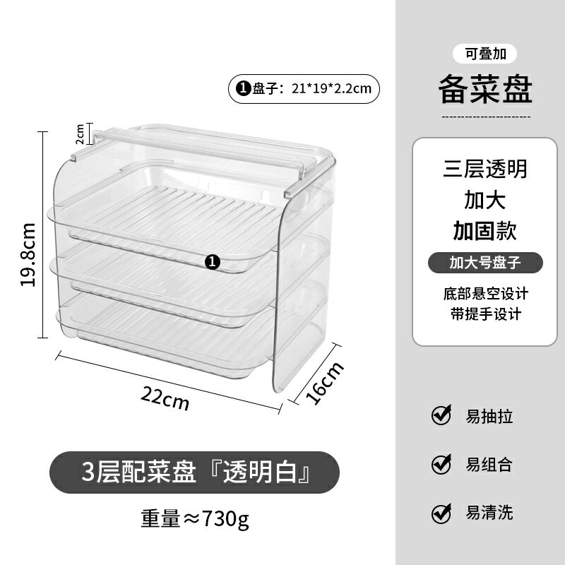 備料盤 備菜架 廚房收納 廚房收納置物架備菜配菜神器壁掛多層配菜盤架子火鍋用品家用大全『ZW4795』
