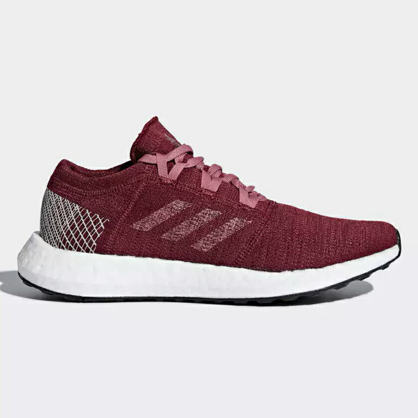 Adidas PUREBOOST GO 女鞋 慢跑 休閒 襪套 輕量 避震 透氣 紅 【運動世界】 B75768