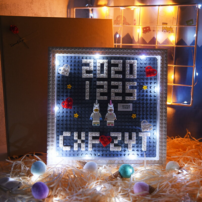 戀愛周年禮物送男友告白送女生表白儀式感老公生日私人訂制情人節 2