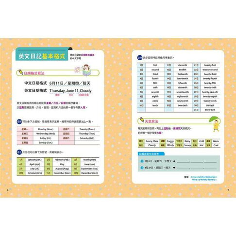 小學生的英文日記:每天10分鐘一日一寫,100則問答練習式作文,讓孩子自然開口說、動手寫,提升英文寫作力╳創造力╳會話力!(附100篇日記音檔QR碼) 4