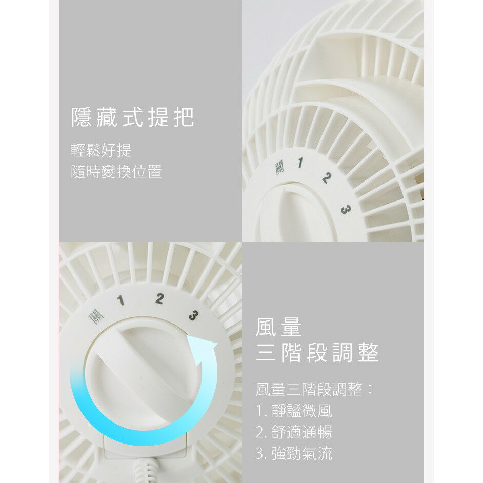 【快速出貨 公司貨】IRIS 空氣 循環扇 HE15 電風扇 桌扇 低噪音對流扇 電 1