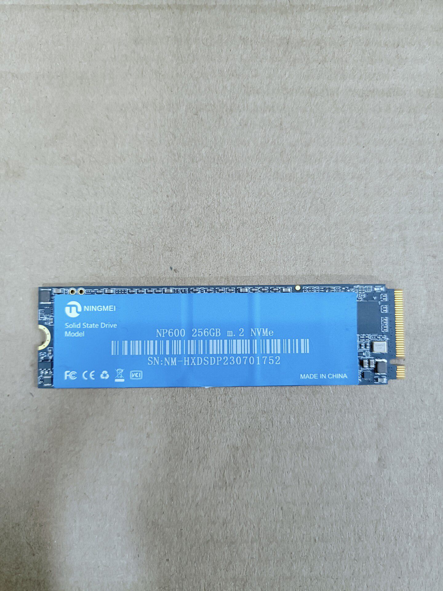 "【二手良品】寧美NP600 M.2固態硬碟256G NVMe SSD 高速讀寫 健康度95% 電腦升級首選"