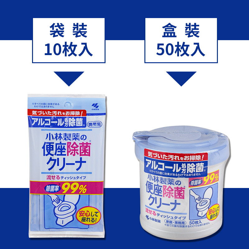 日本未入荷 小林製薬 便座除菌クリーナー ティッシュタイプ 10枚 4987072401507