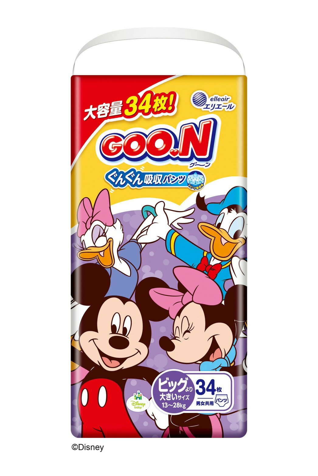 大王GOO.N-肌快適 UJ迪士尼系列(褲型) 3